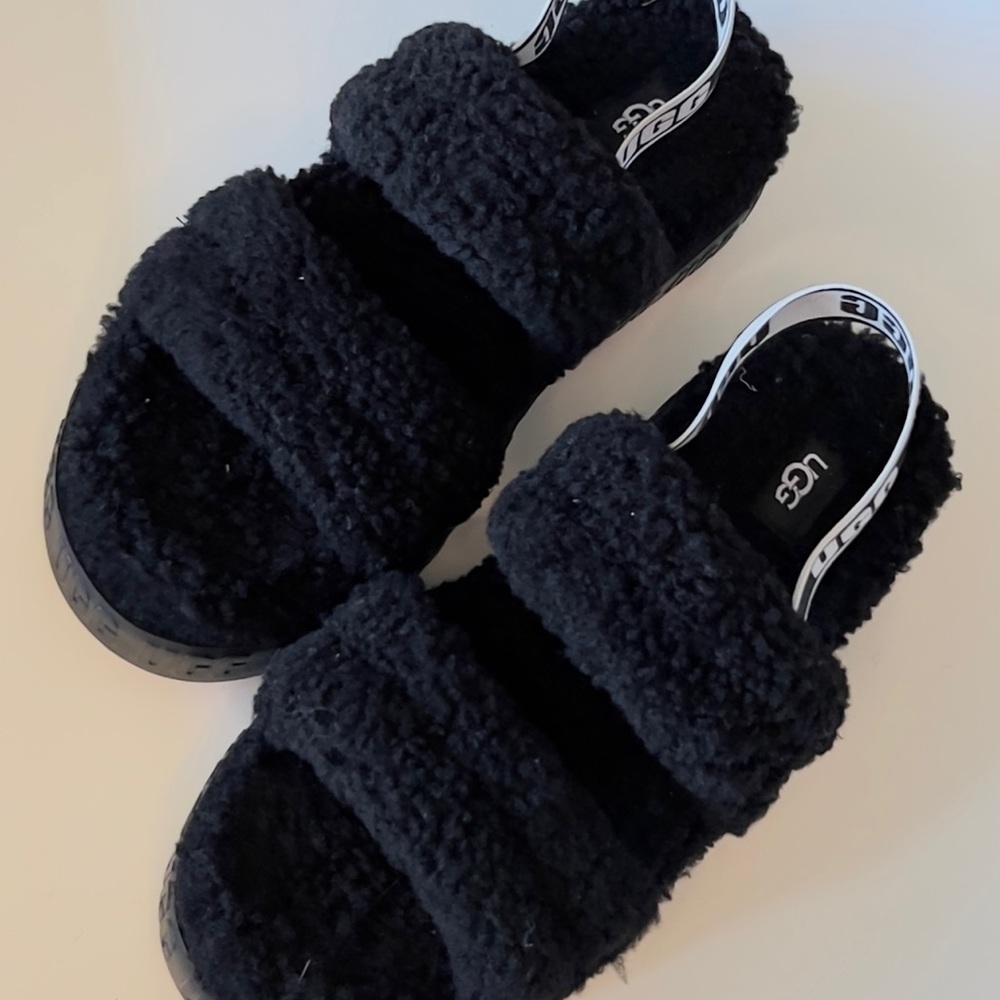 Original UGG, black, has never been used.
